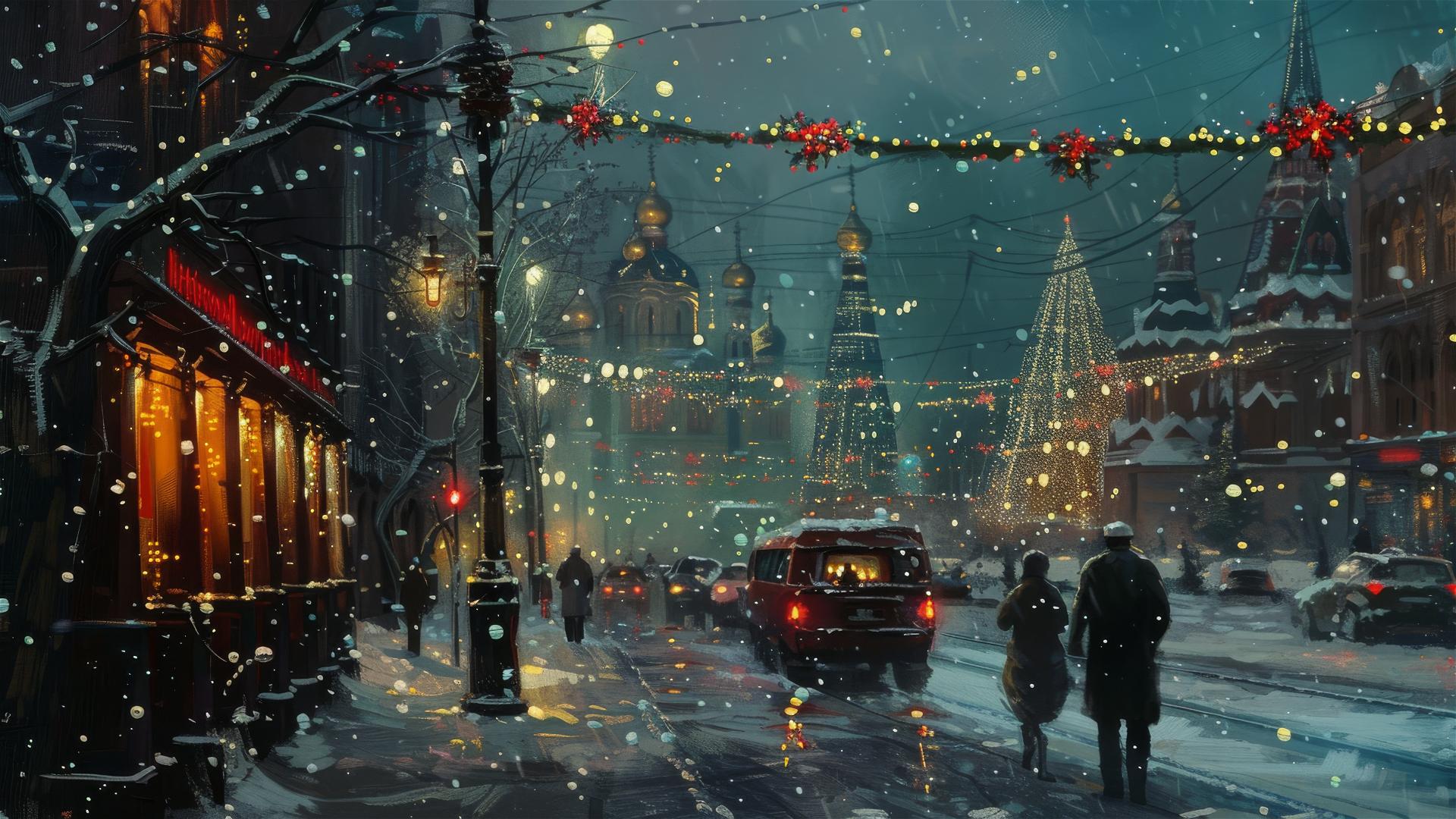 4K HD Wallpaper: Russian winter