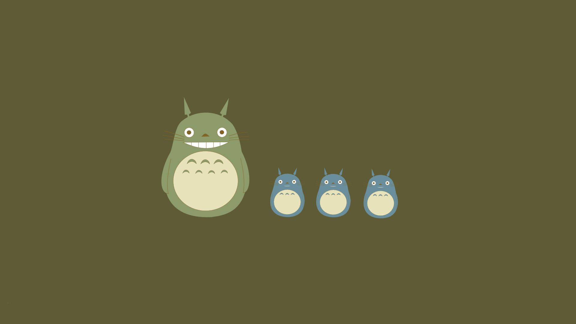 Mini Totoro Wallpaper