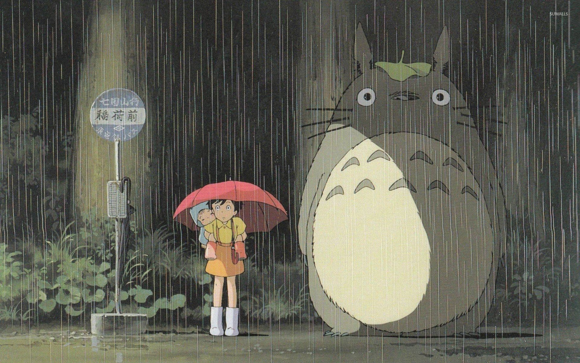 Download free Totoro Satsuki Umbrella