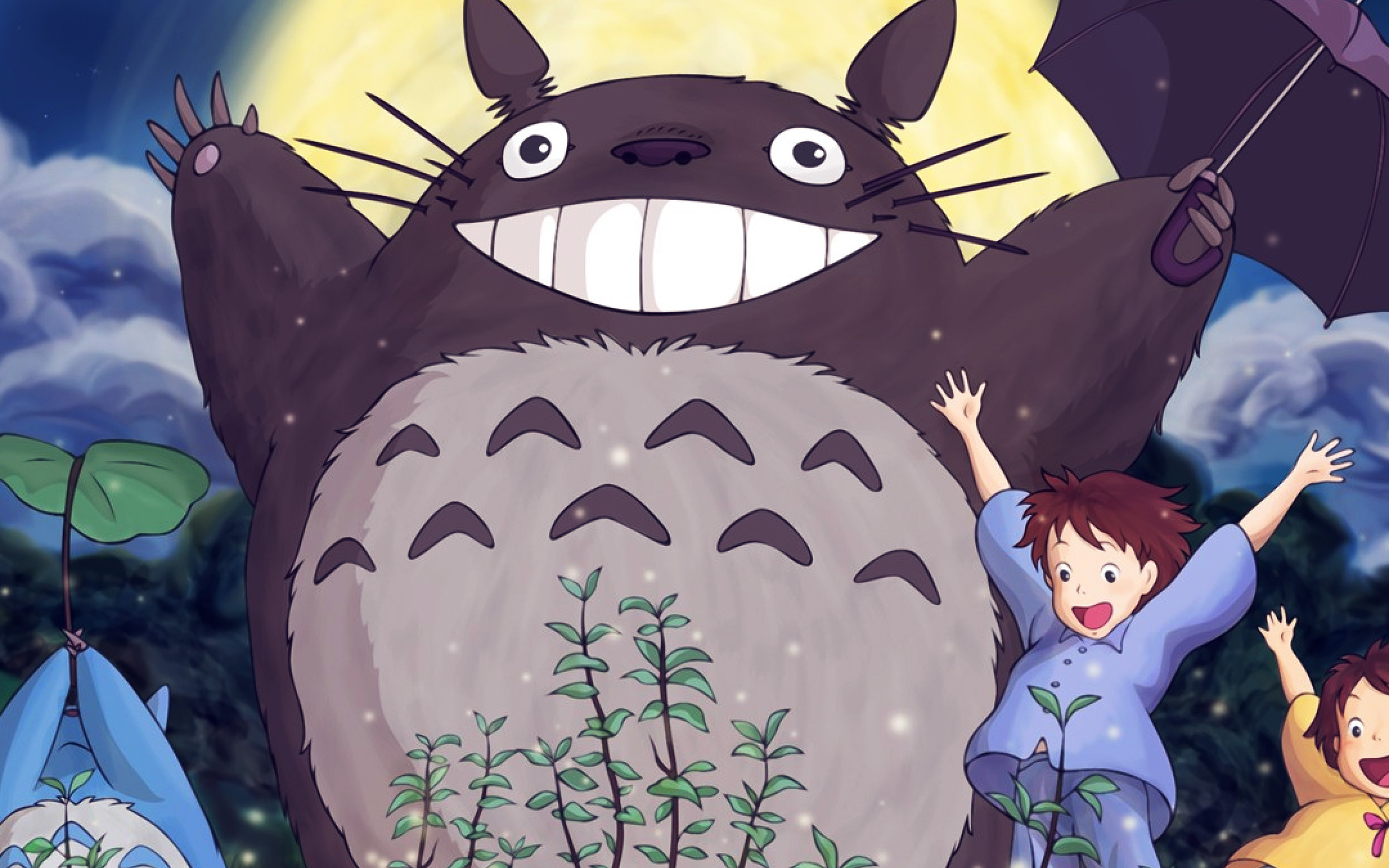 Totoro Forest Anime Cute