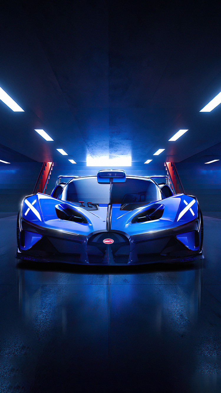 Bugatti Bolide Front Look 4k