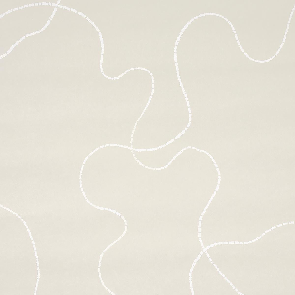 Schumacher Turini Light Beige Wallpaper