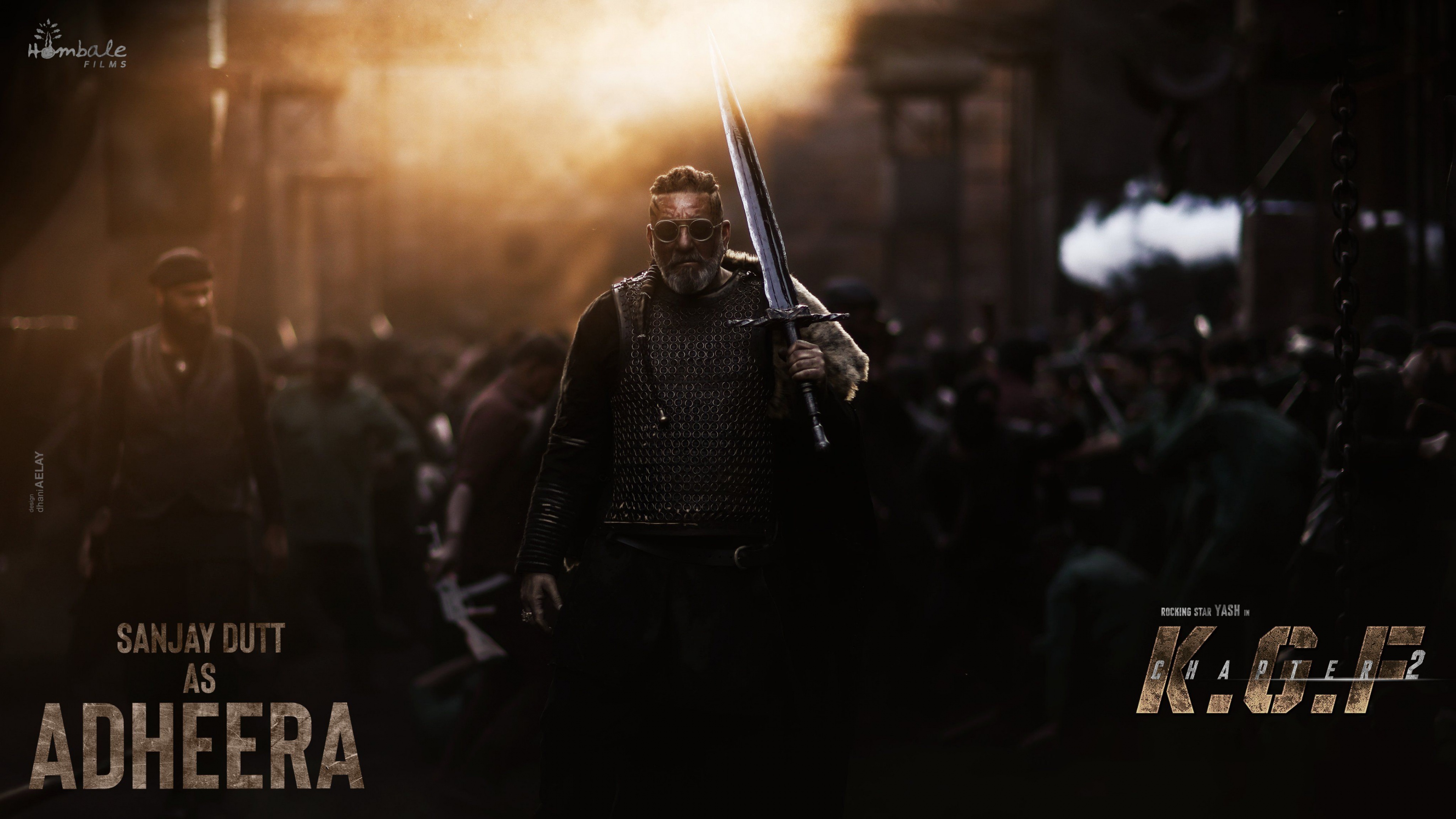 KGF: Chapter 2 Wallpaper 4K, Sanjay