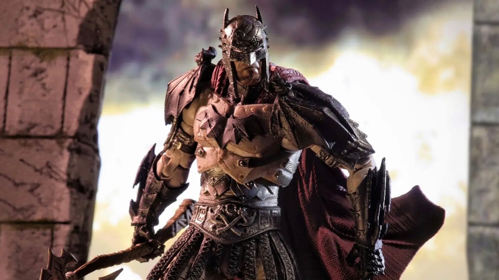 Metal Gladiator Action Figure
