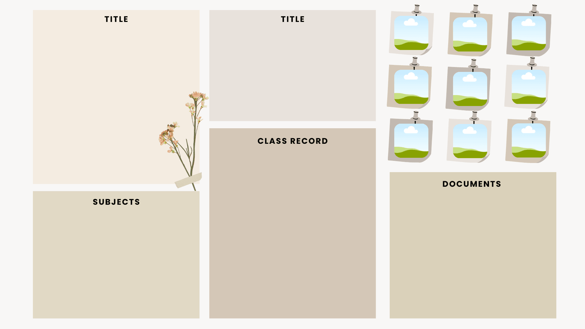 Minimalist Desktop Wallpaper Organizer