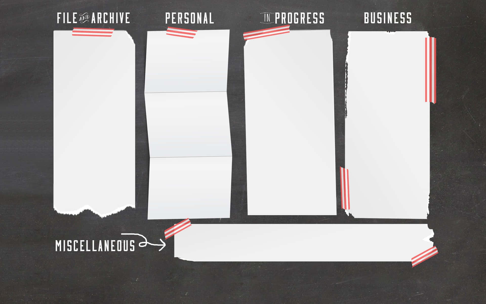 Desktop Organizer Background