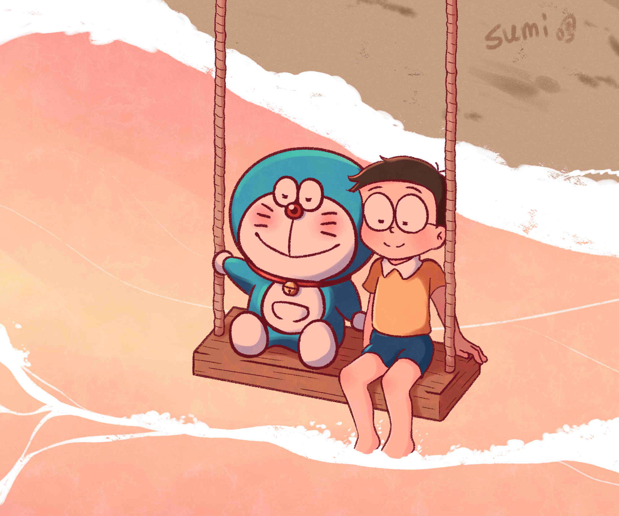 Nobita Nobi Anime Doraemon HD Wallpaper