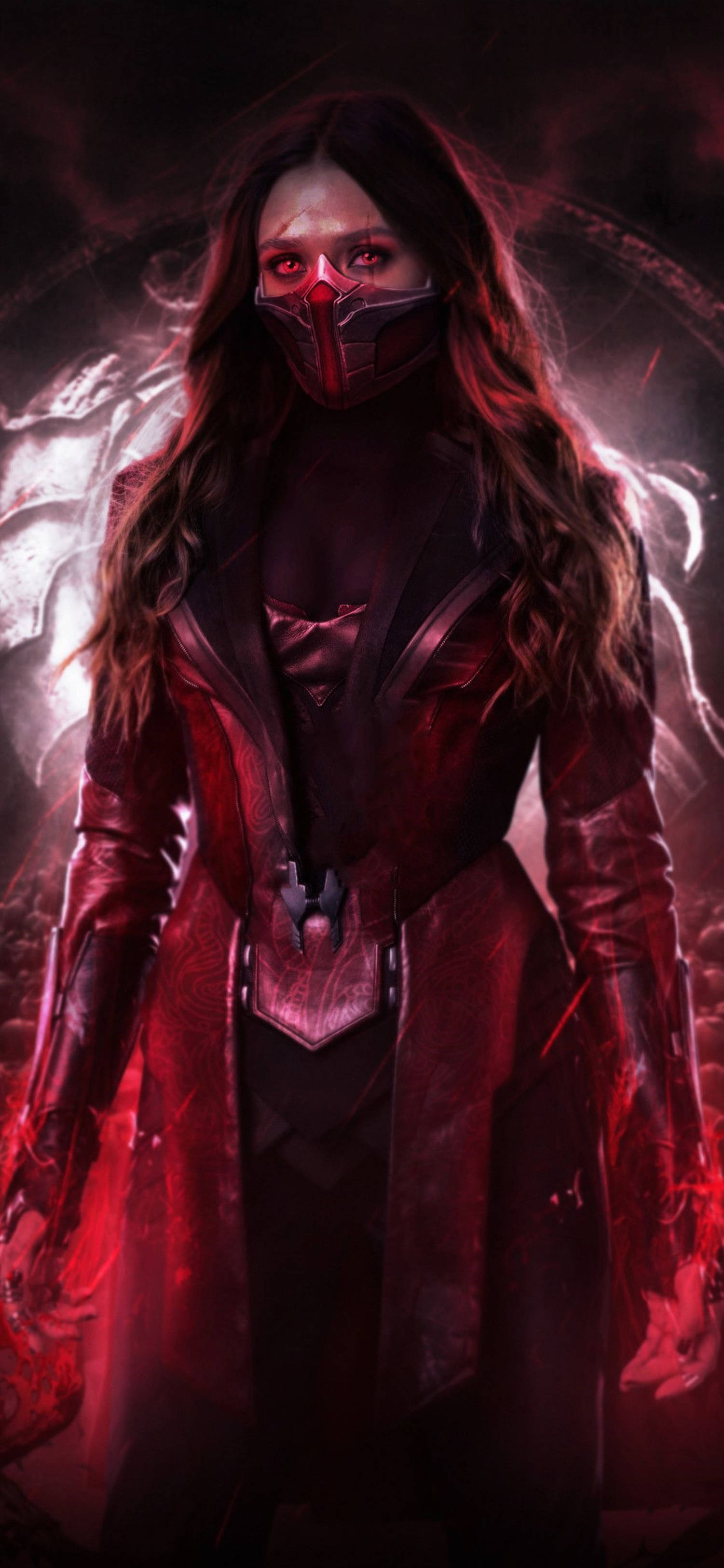 Wanda Scarlet Witch 4K Wallpaper