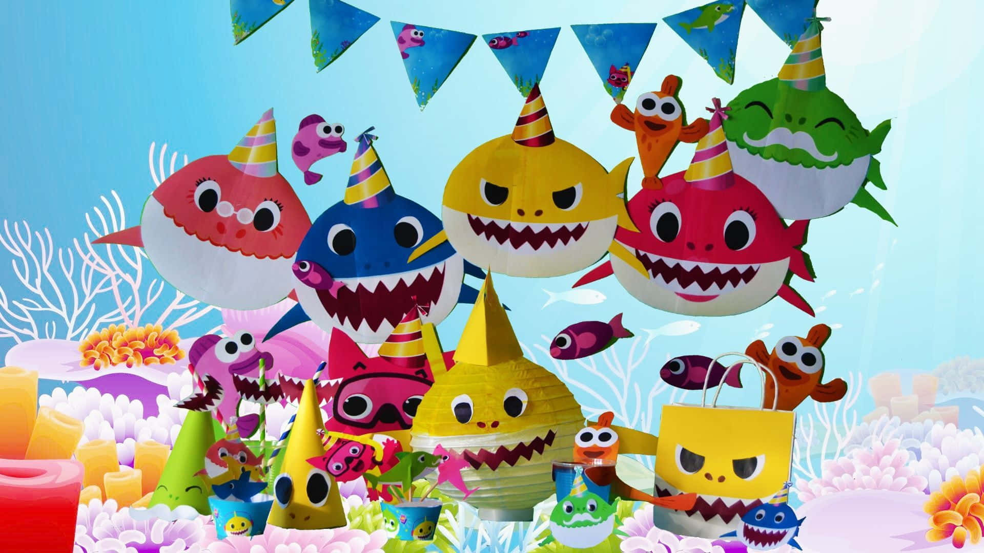 Pinkfong Baby Shark Wallpaper