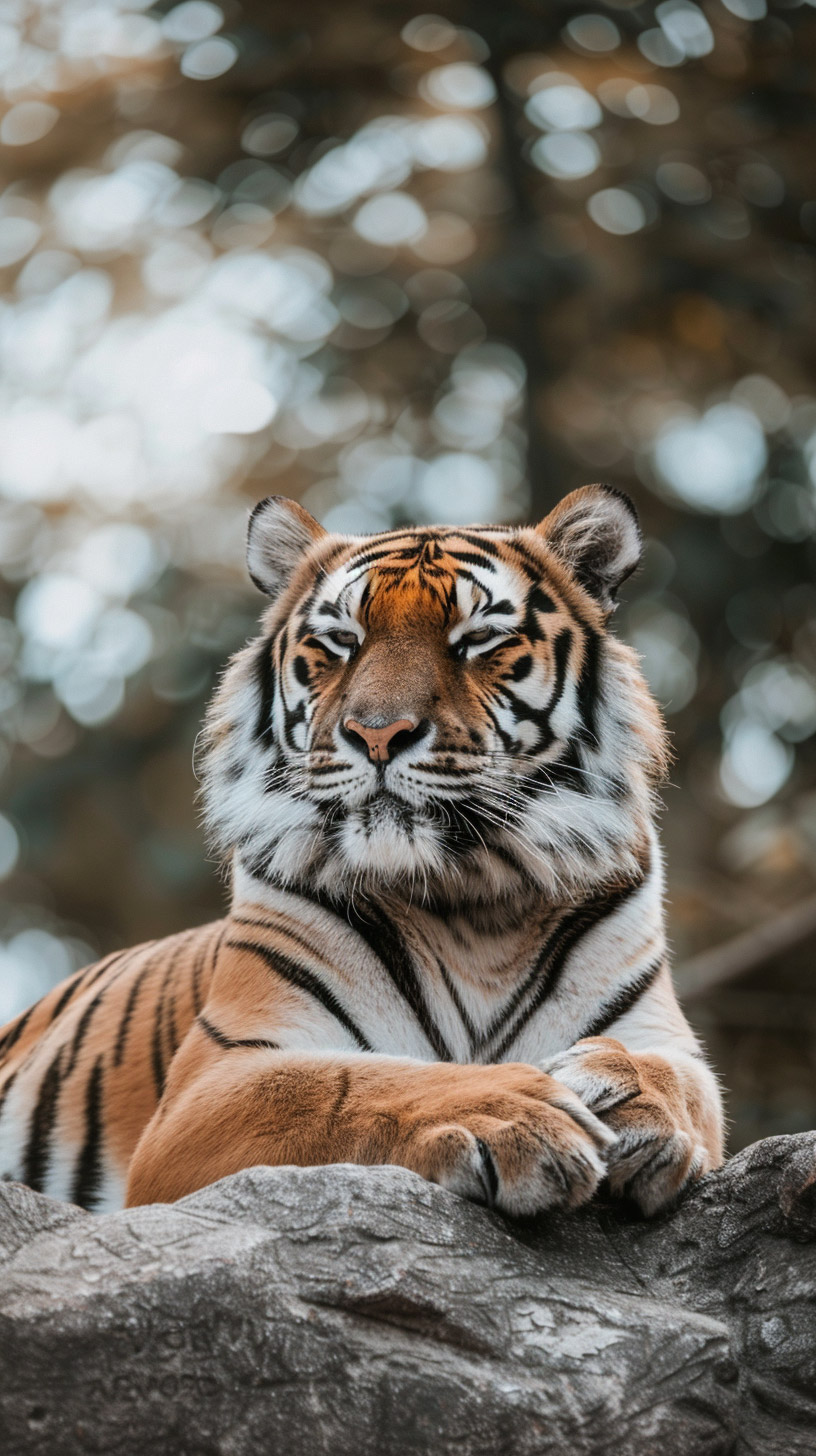 AI best tiger wallpaper iPhone & Android