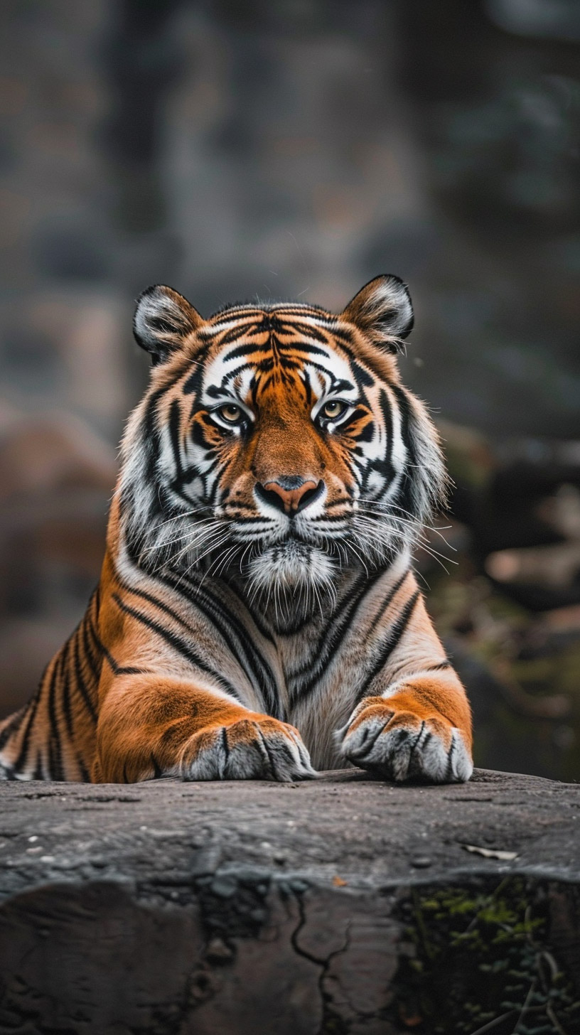 AI best tiger wallpaper iPhone & Android