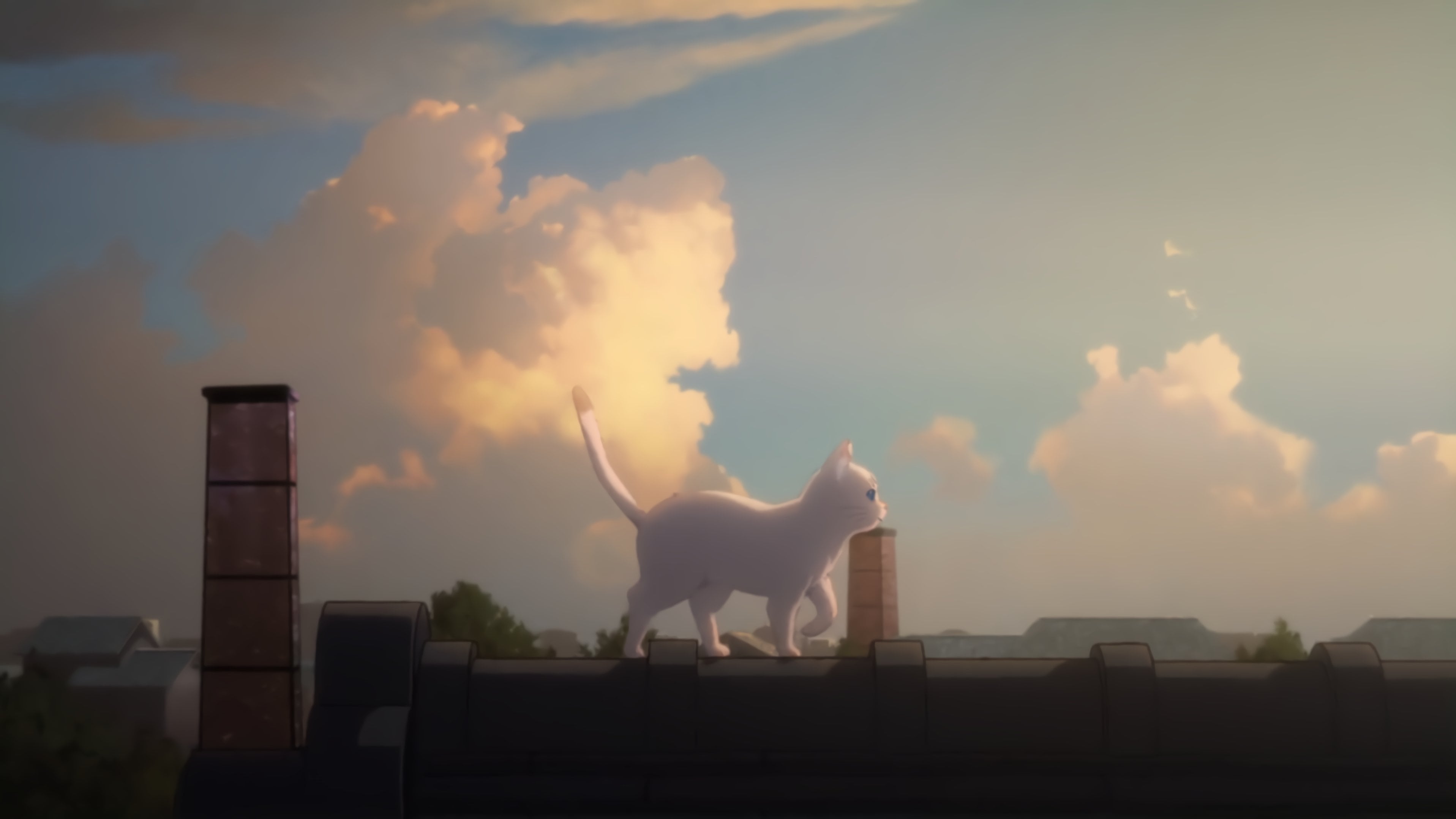 wallpaper from A Whisker Away, r