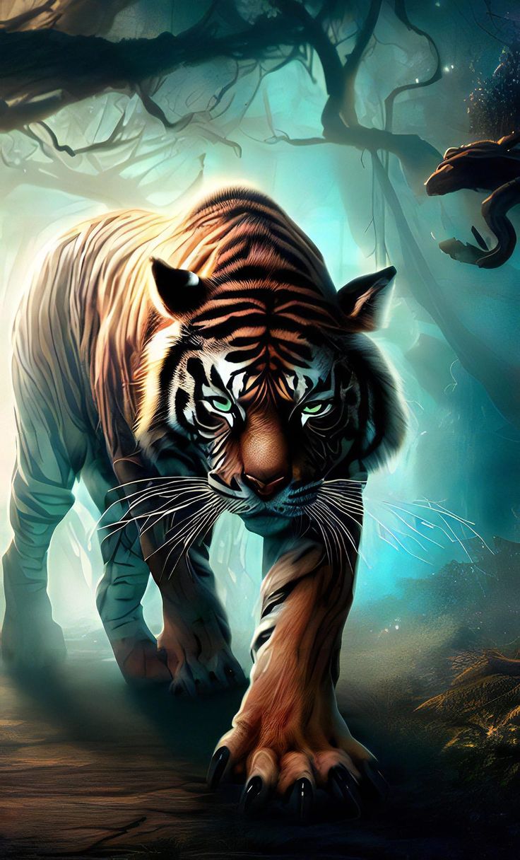 Free Tiger Mobile phone wallpaper in 4K HD