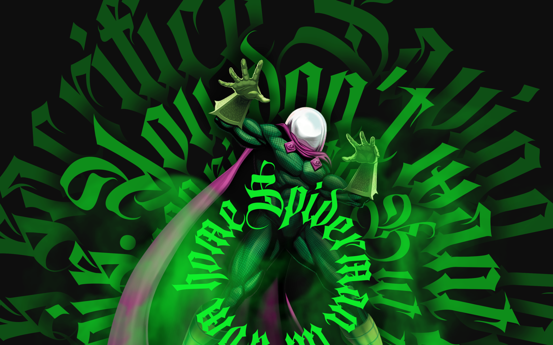 Mysterio Wallpaper 4K, Spider Man: Far