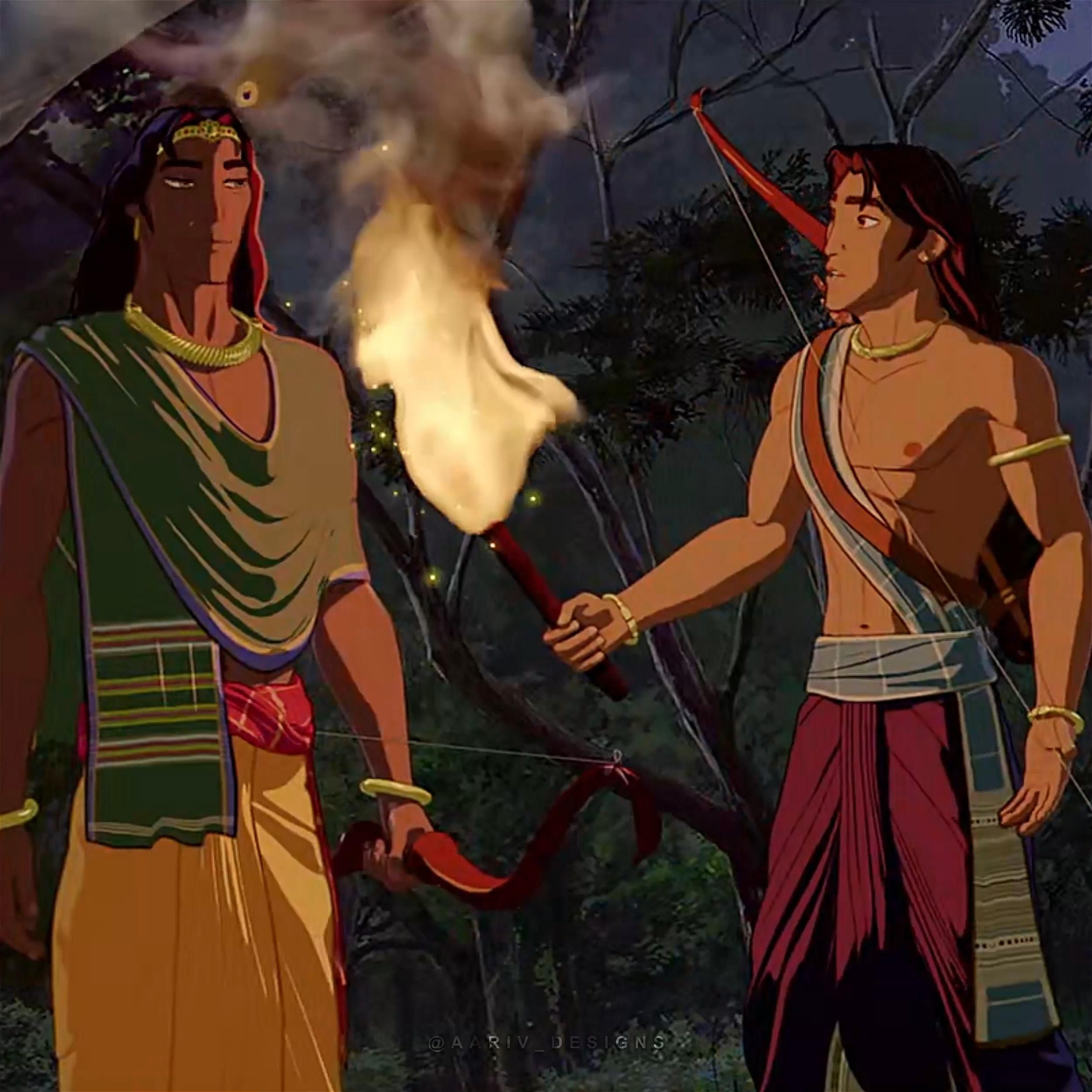 Arjun the warrior prince lord krishna