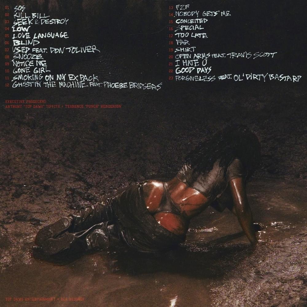 SZA Lyrics and Tracklist