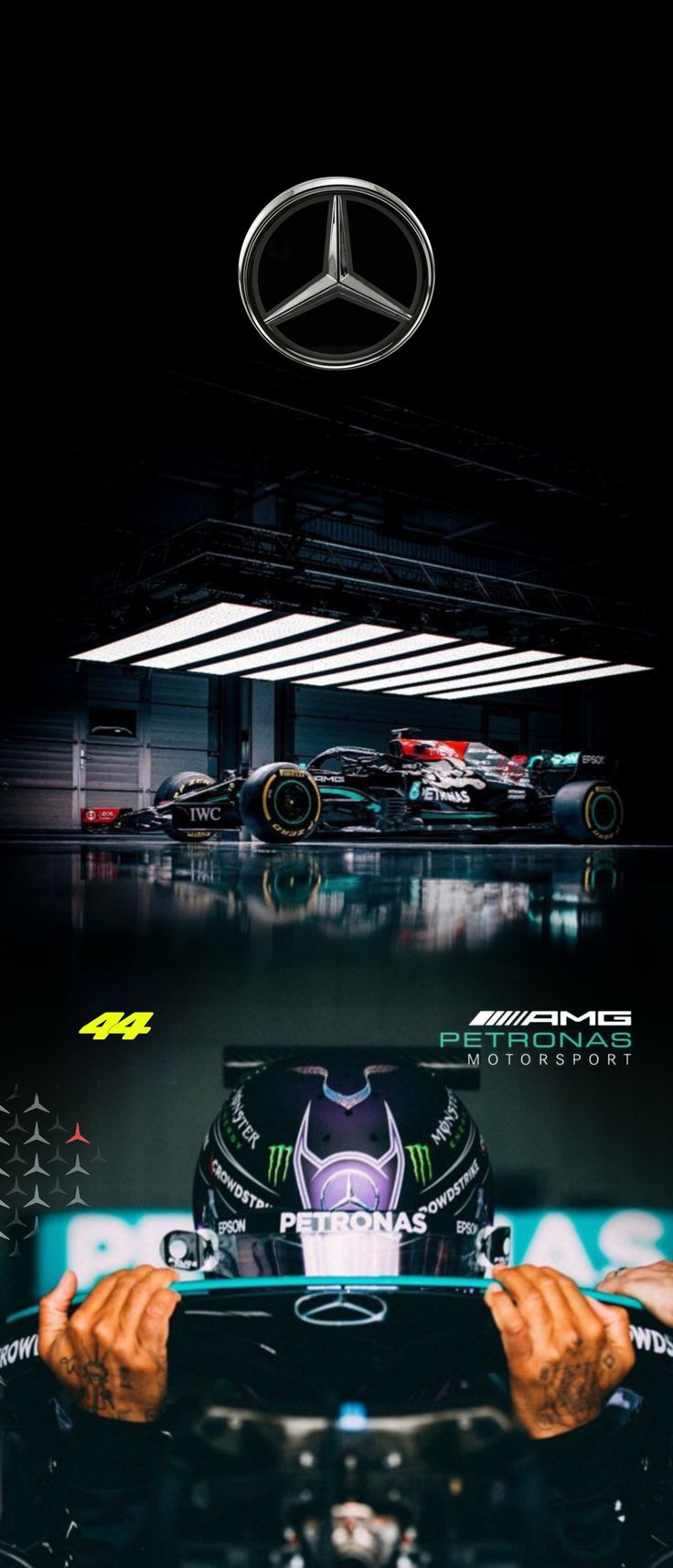Lh44 Mercedes AMG PETRONAS motorsport