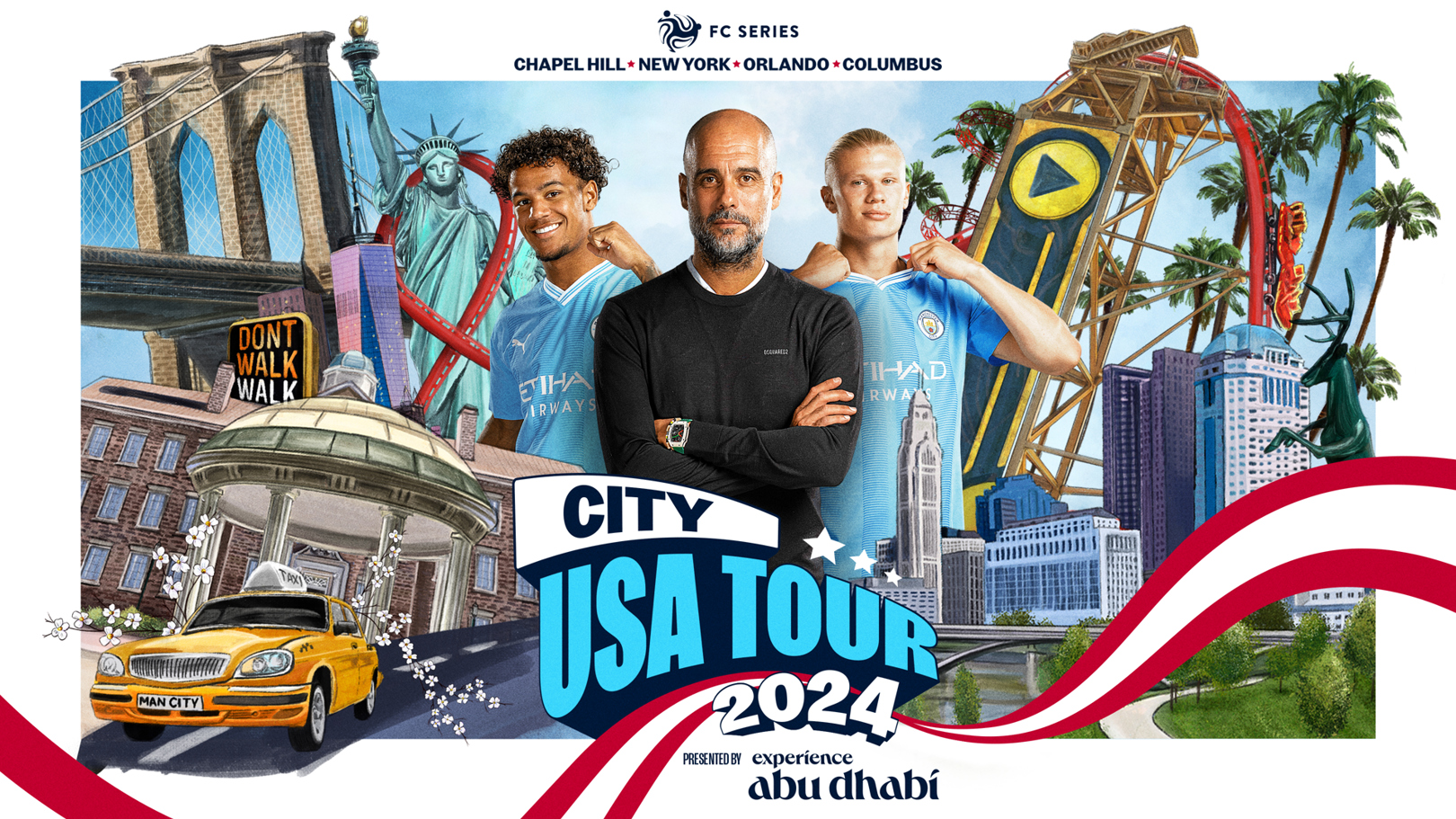 USA For 2024 25 Pre Season Tour
