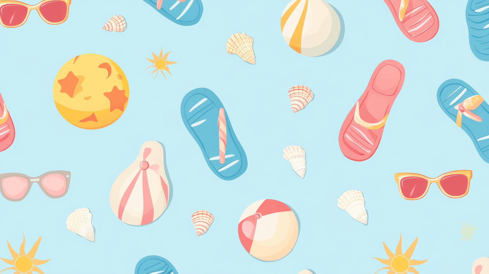 Summer Desktop Preppy Wallpapers - Wallpaper Cave