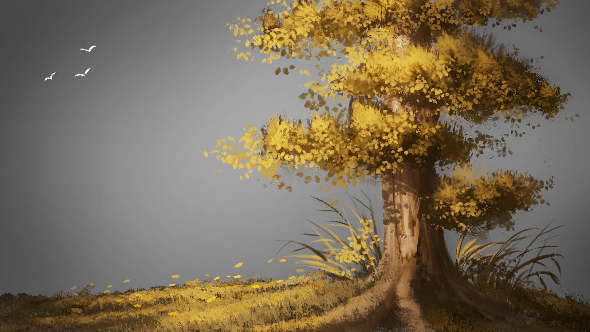 Digital Wallpaper Painting