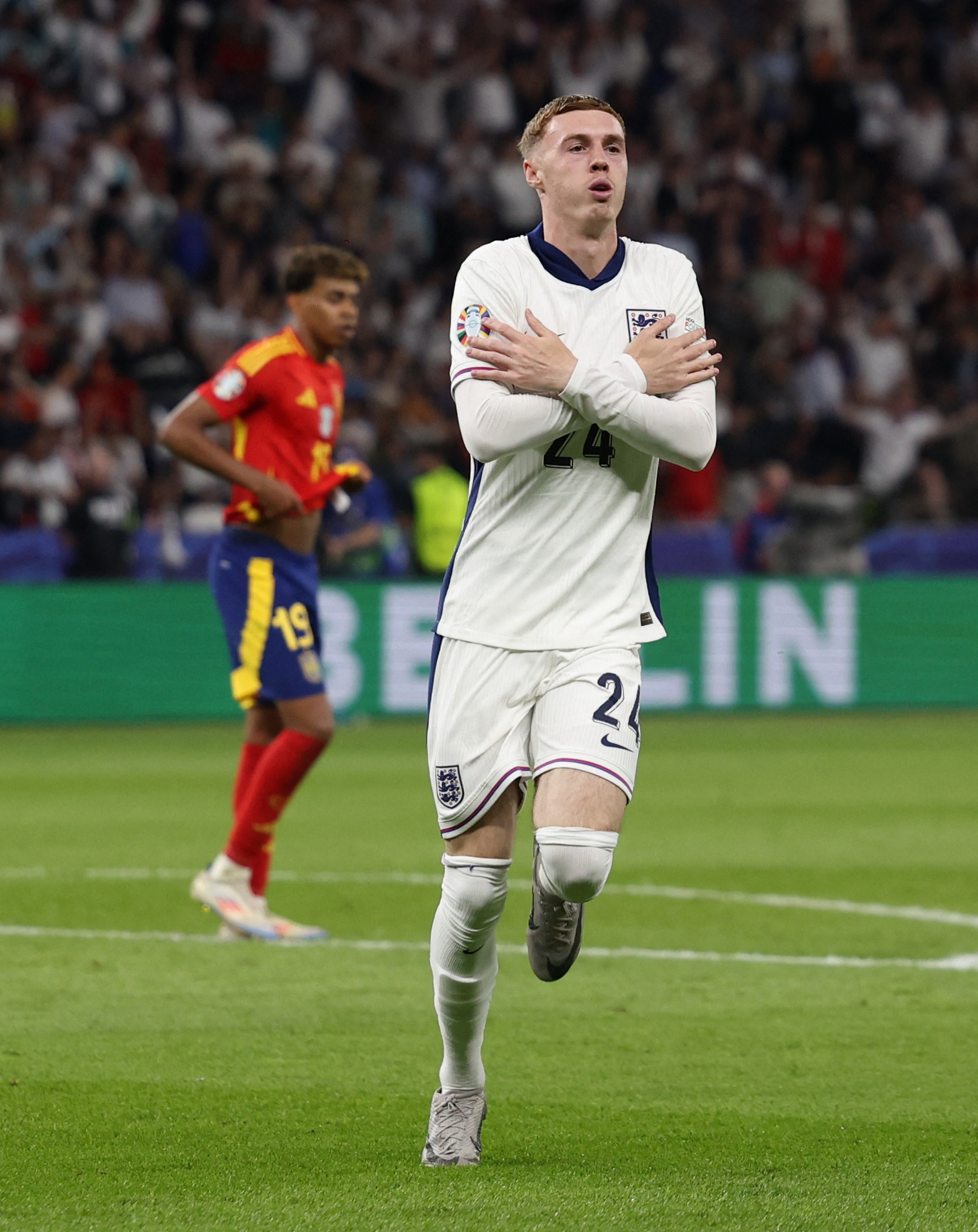 England & Chelsea midfielder's goal