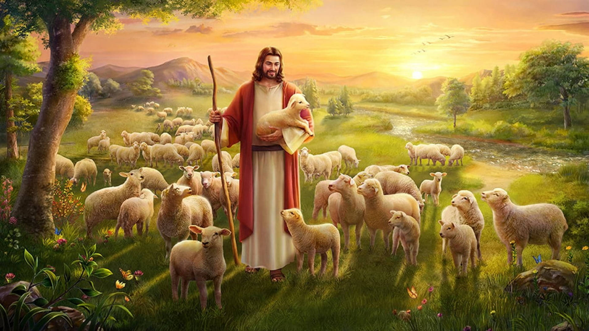 Jesus Desktop Wallpaper