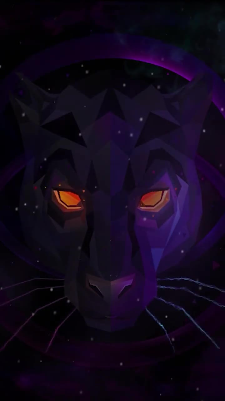 iPhone Android Panther Sparkle Eyes