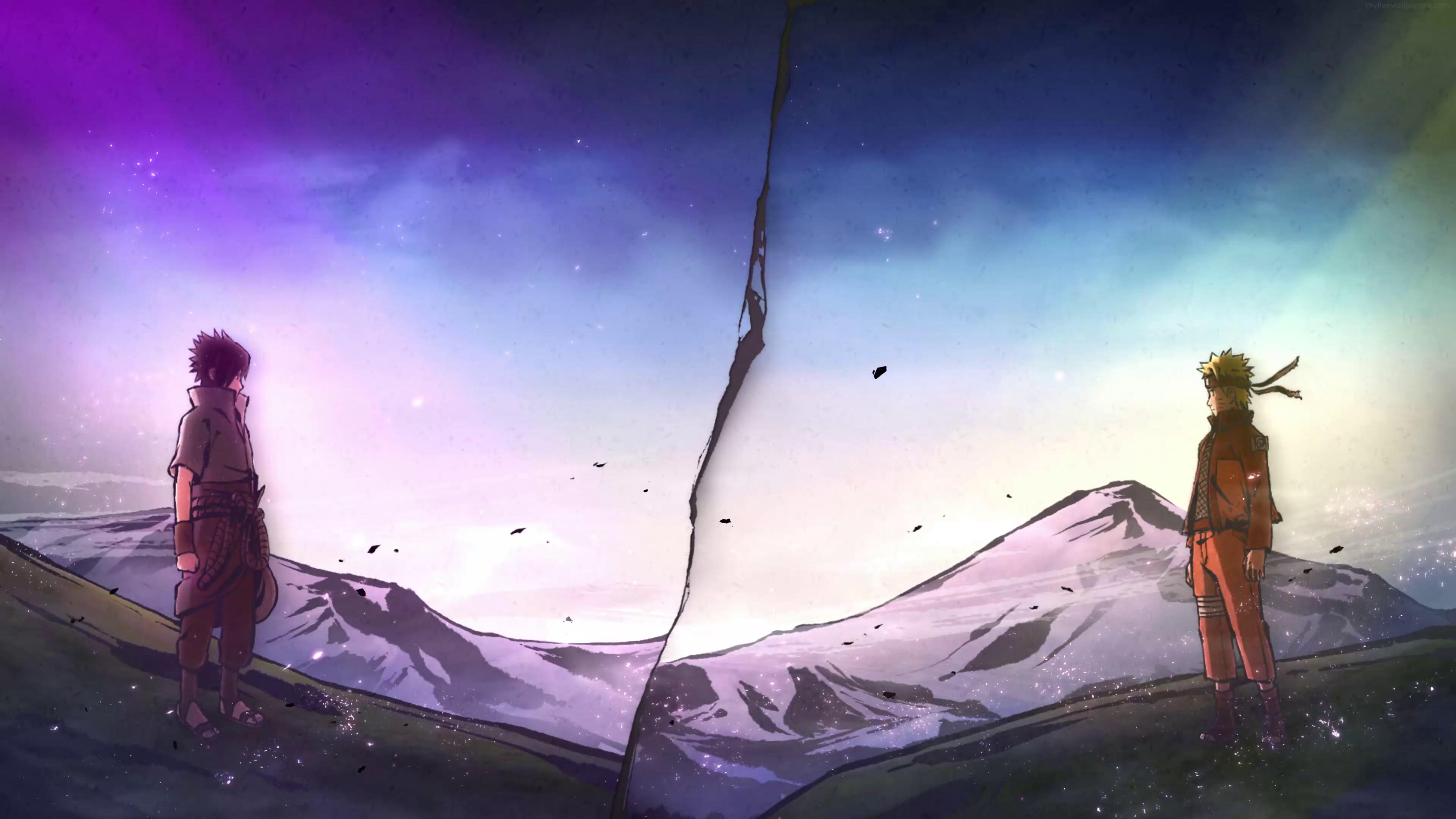 SASUKE vs Naruto Live Wallpaper