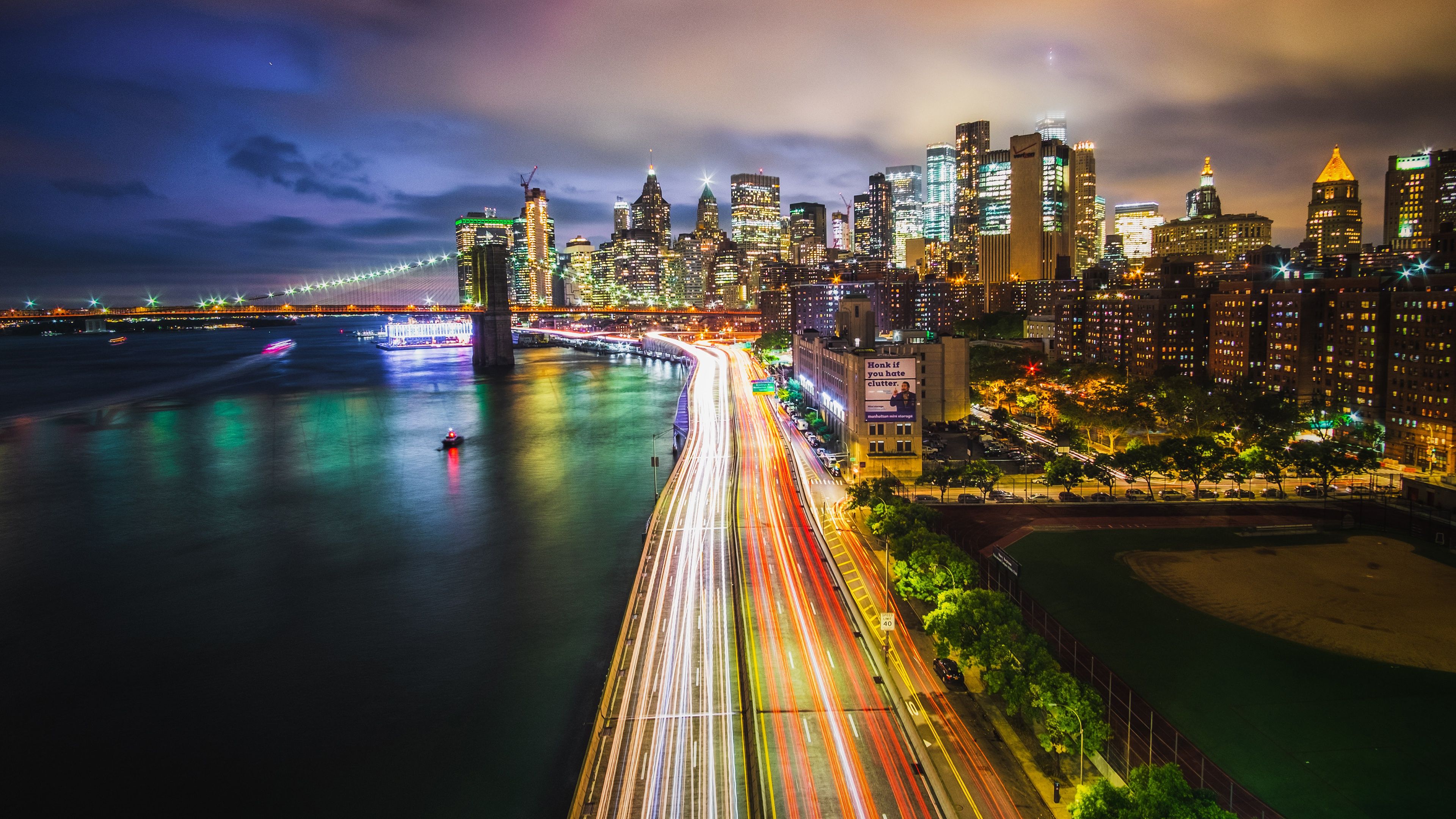 Manhattan 4k world wallpaper, new york