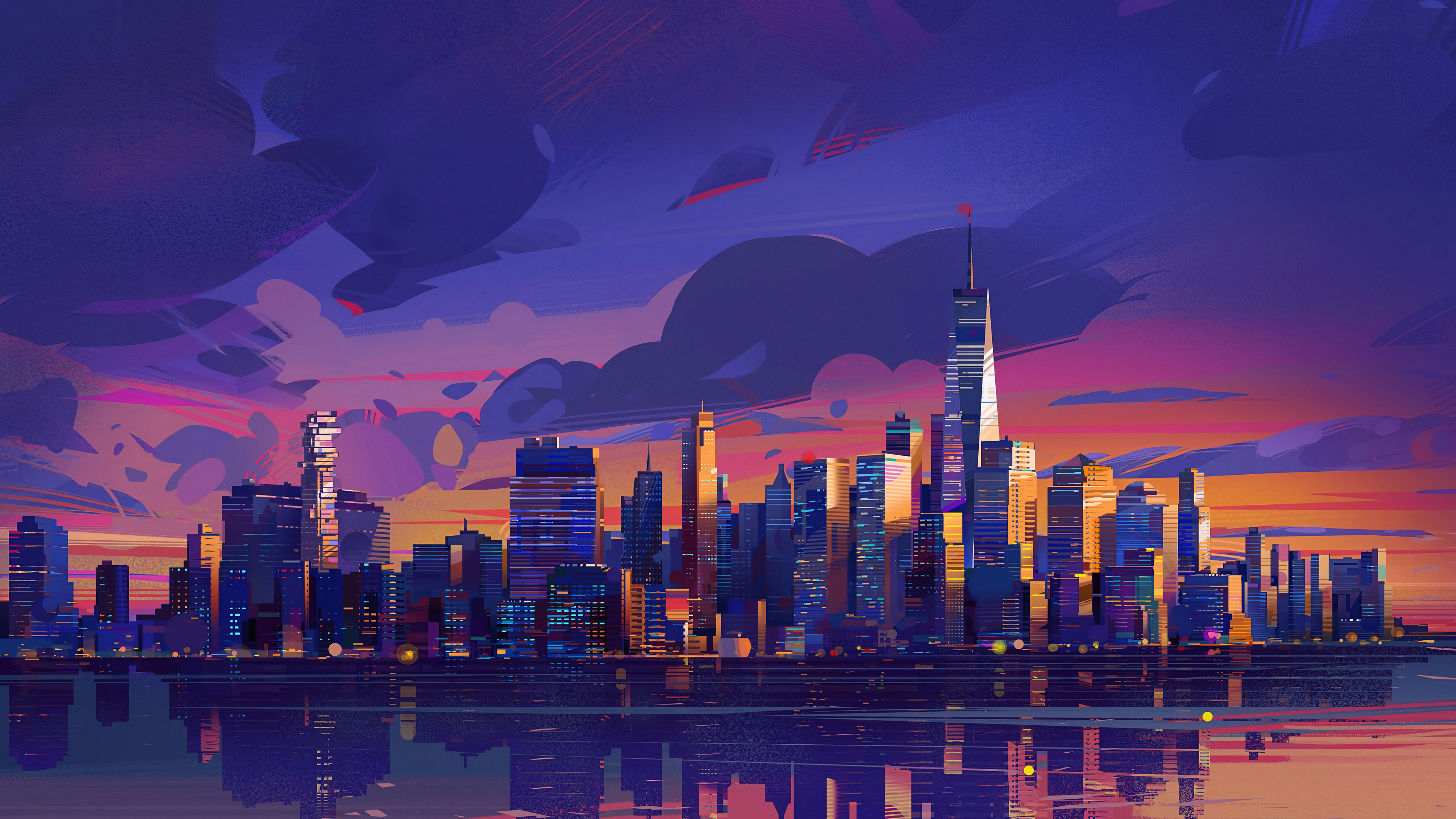 Lower Manhattan by Michal Lisowski NYC