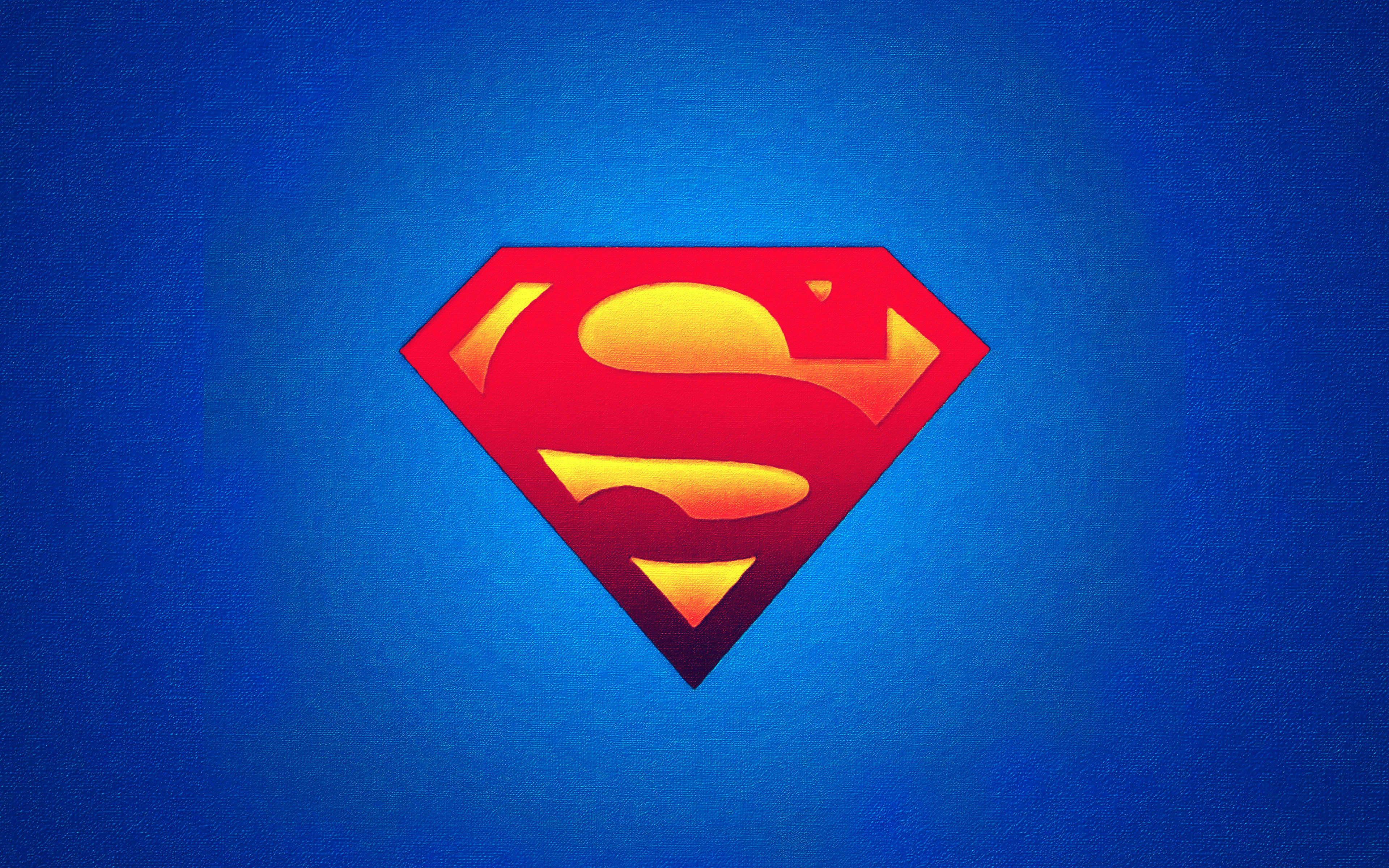 Logo Superman Blue Hero