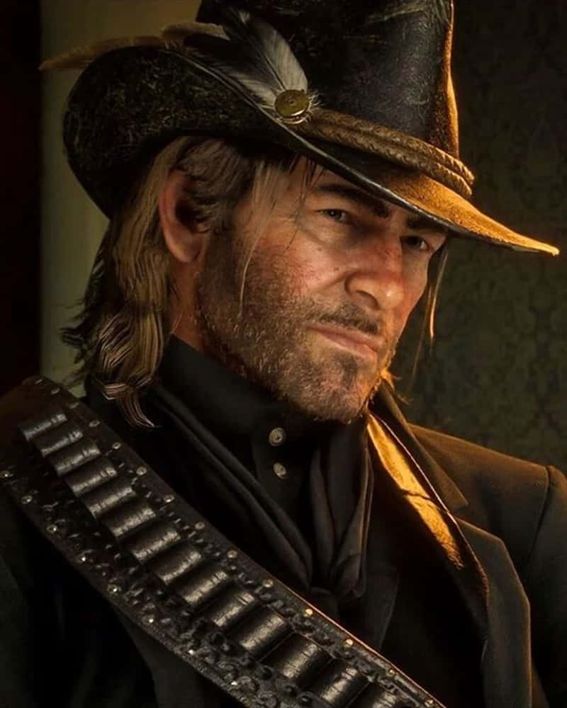 Background Arthur Morgan Black Suit