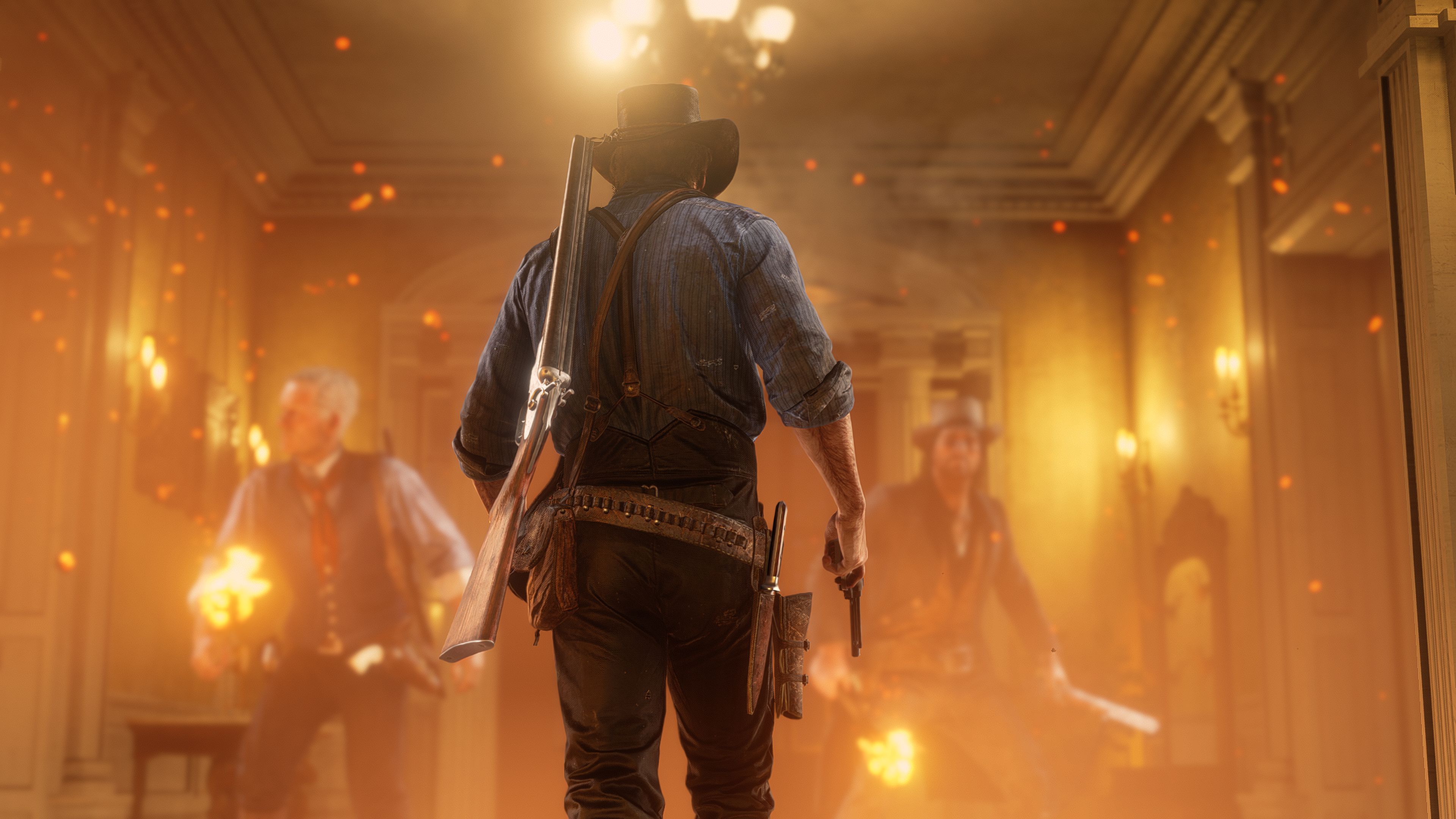 Arthur Morgan Wallpaper 4K, Red Dead