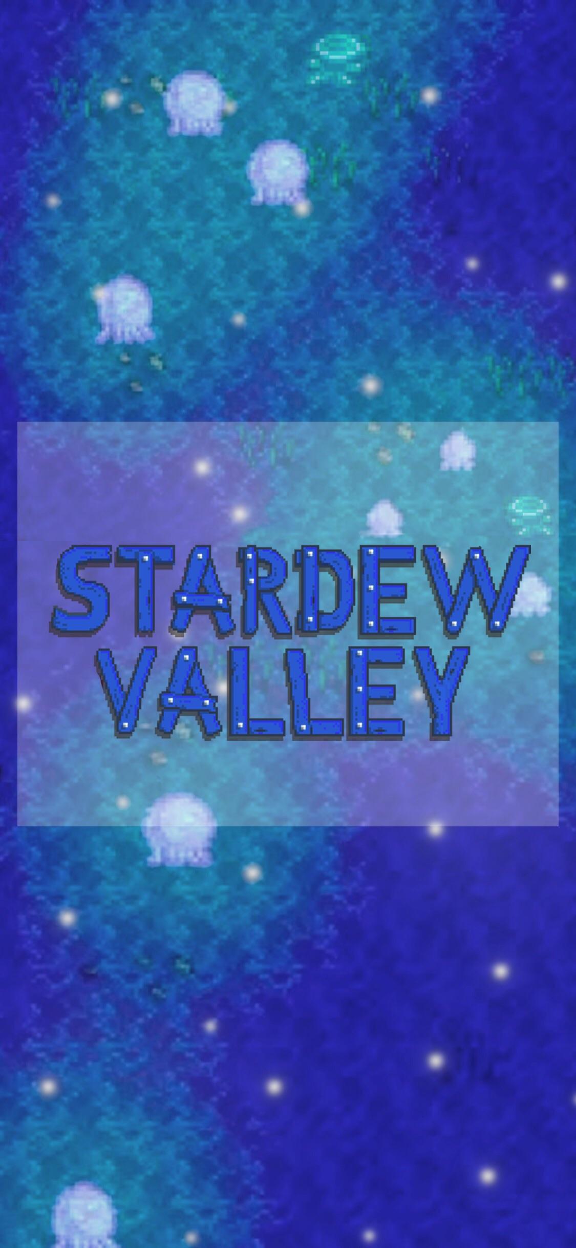 Made some phone wallpaper for Stardew