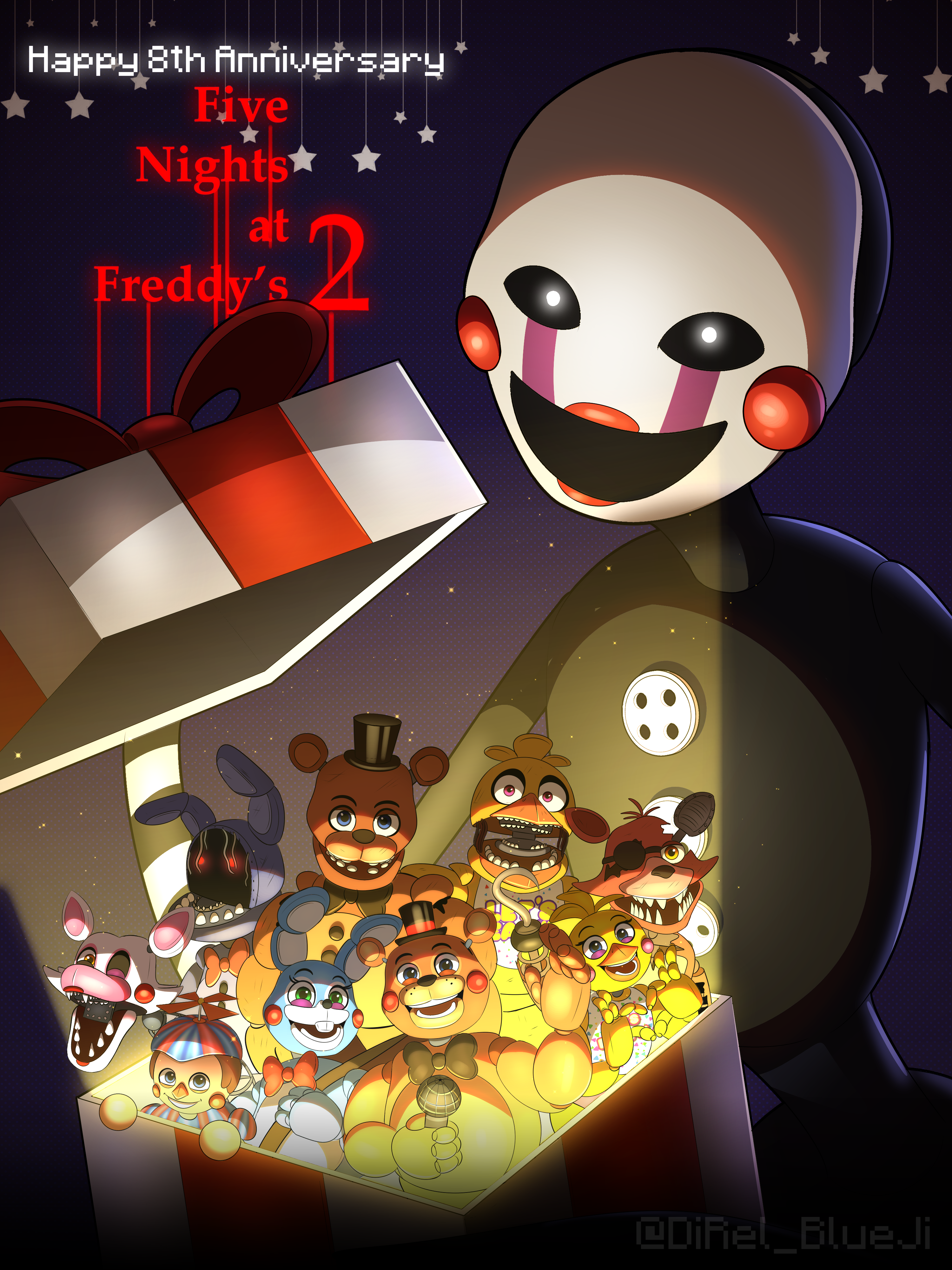 Happy 8th Anniversary FNAF2, r