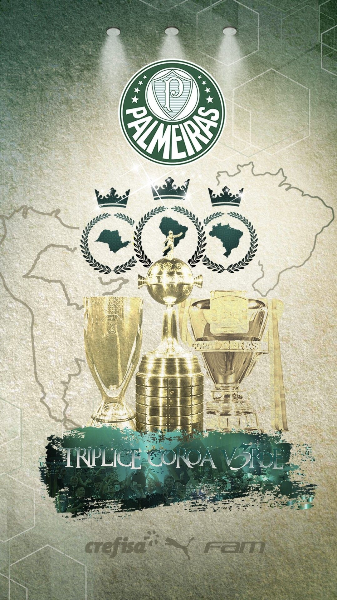 Palmeiras Wallpaper