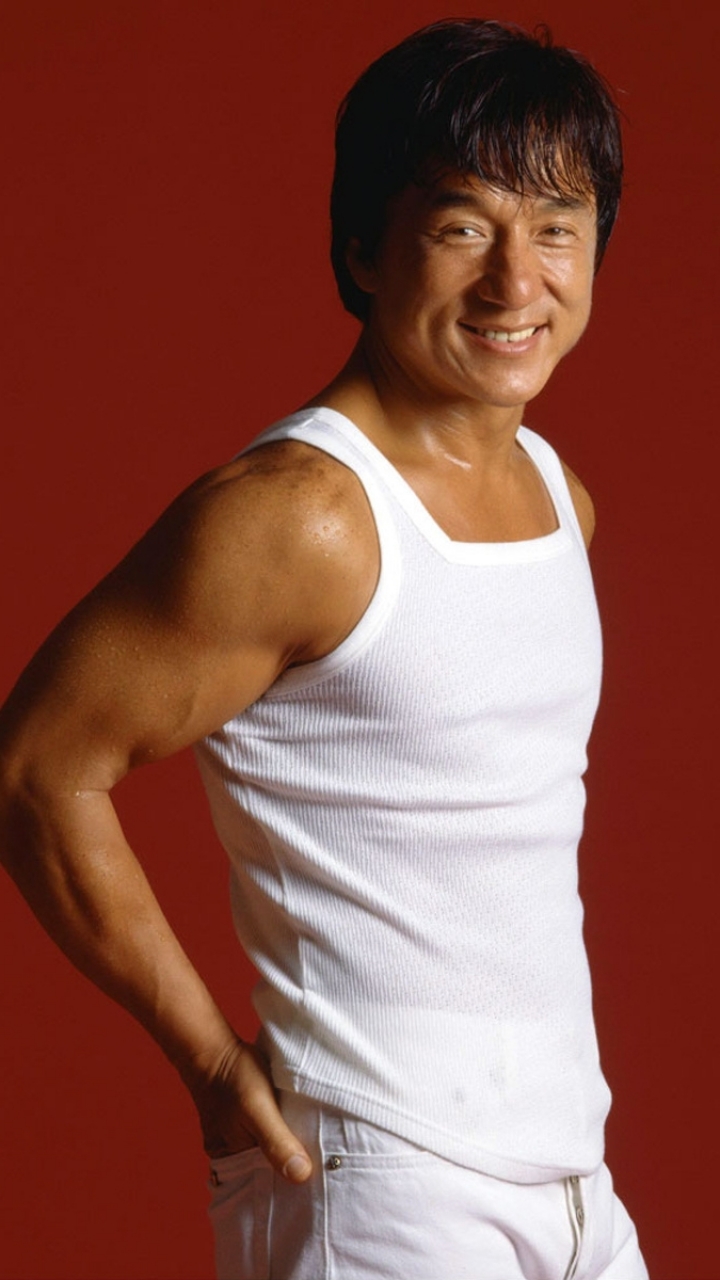 Celebrity Jackie Chan Phone Wallpaper
