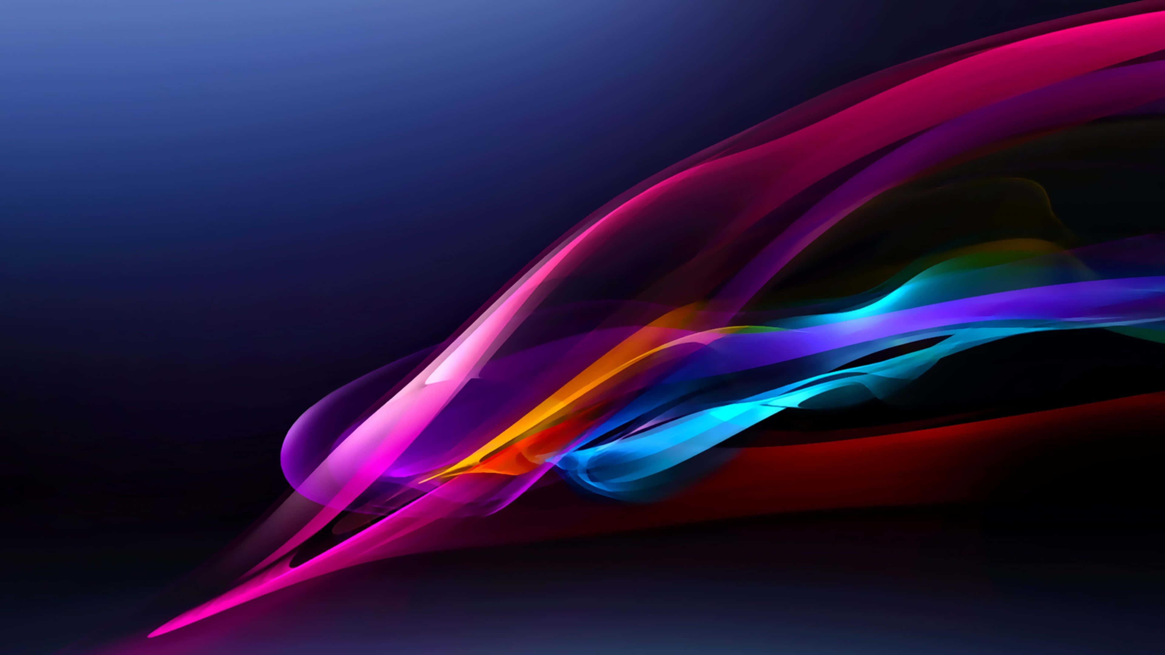 Download Mesmerizing 4k Abstract Waves Wallpaper