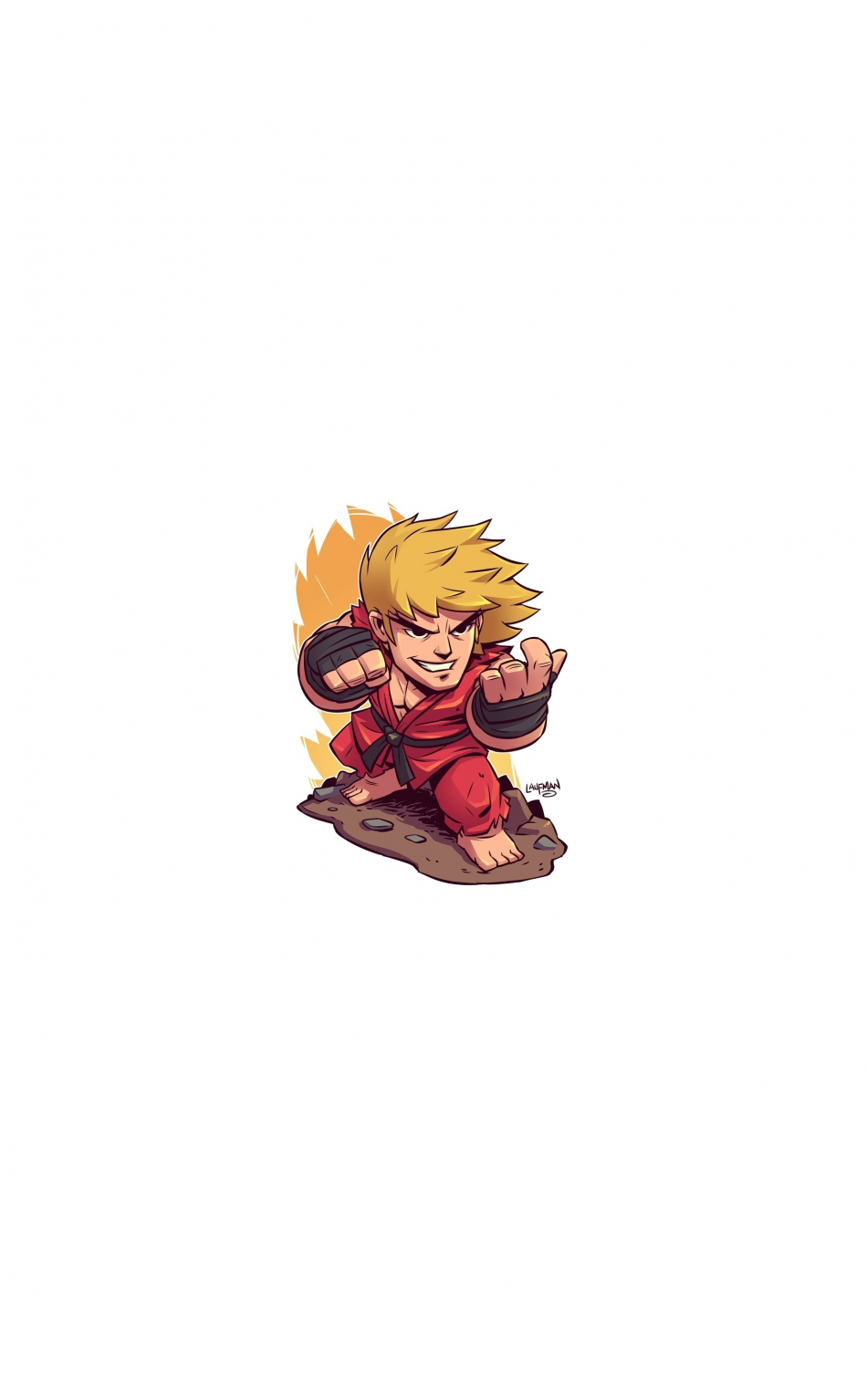 wallpaper 950x1534 ken, street fighter