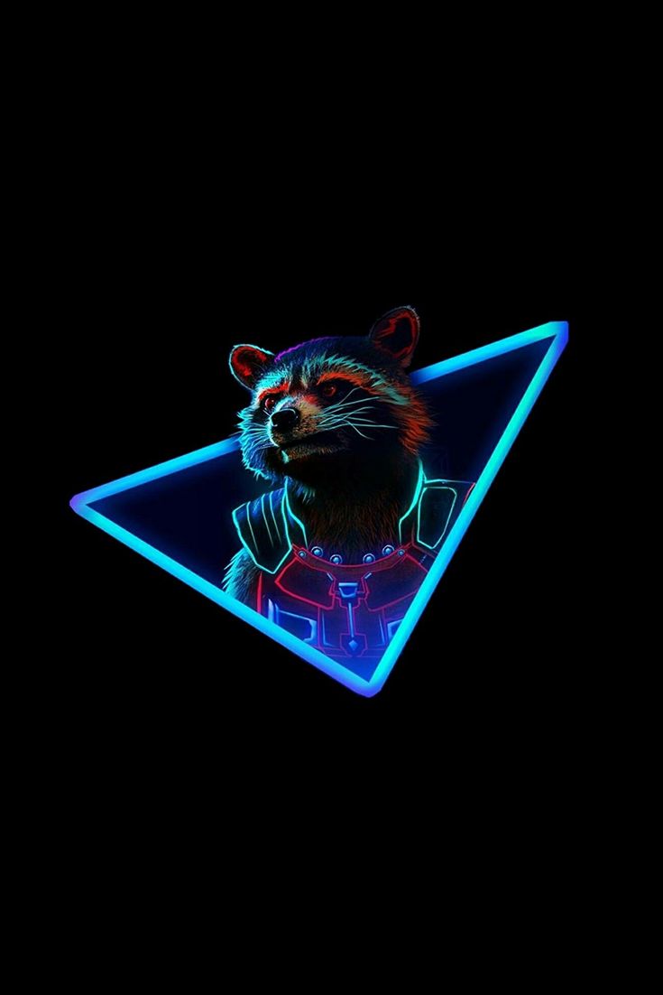 Rocket Raccoon, Phone Wallpaper, marvel