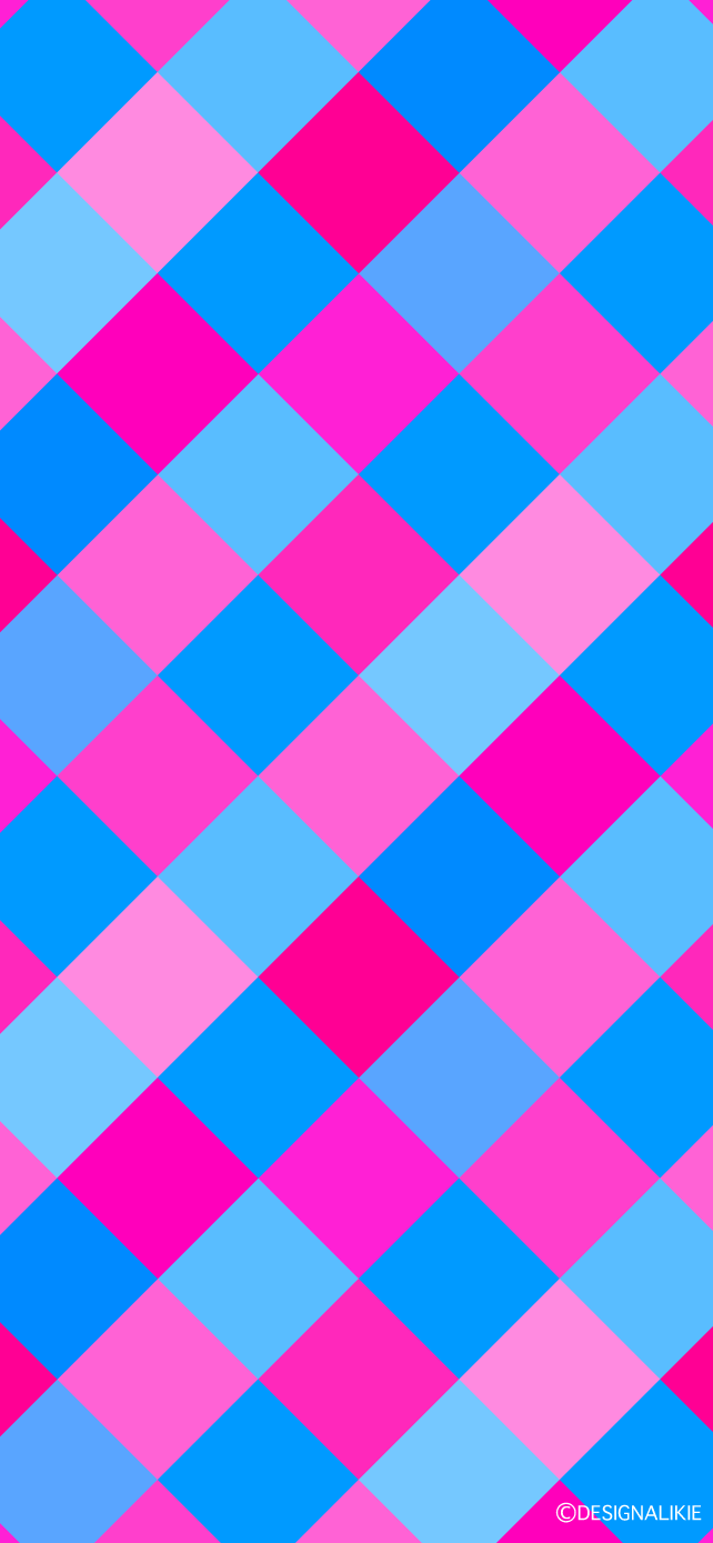 Pink Check Wallpaper for iPhone
