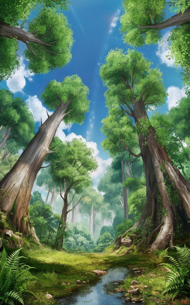 Beautiful forest iphone wallpaper