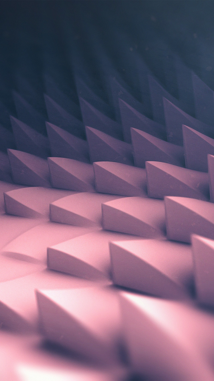 3D Art Pink Blue Digital Graphic