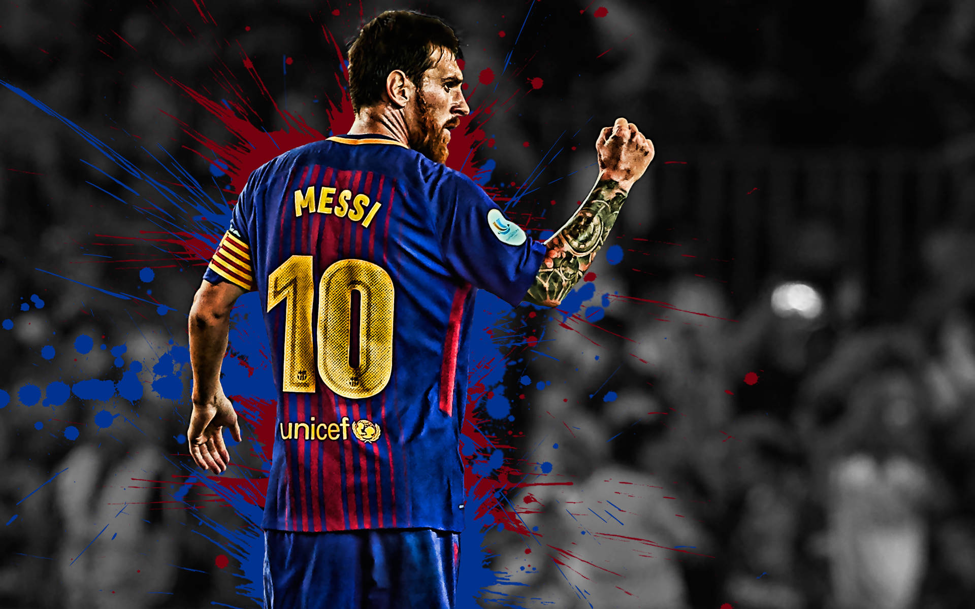 Lionel Messi Fan Edit Wallpaper
