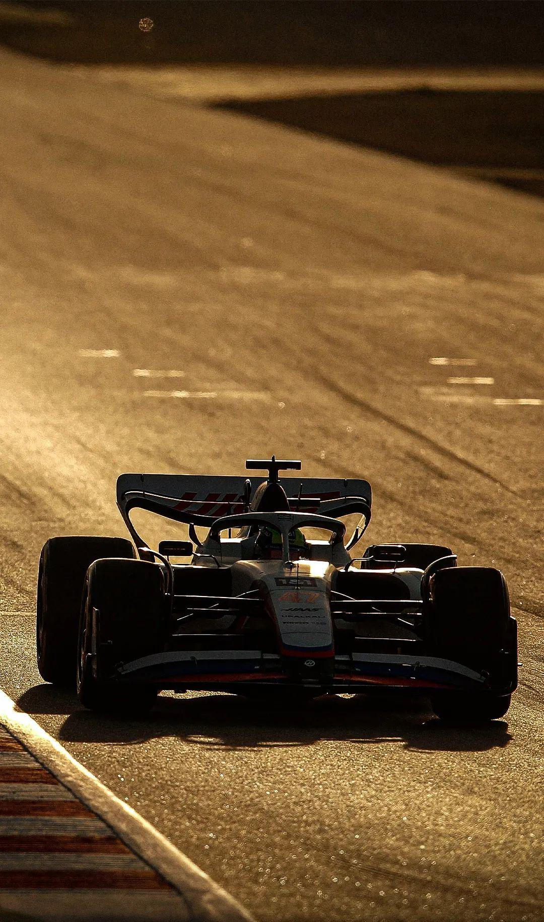 Golden hour sunset wallpaper Mick Schumacher