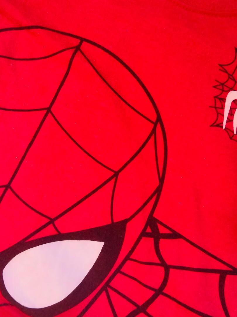 y2k spiderman baby tee, Women's Fashion