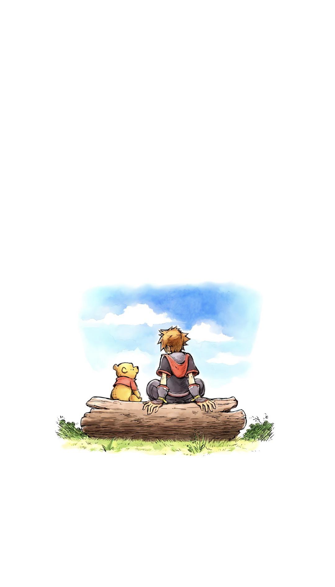 Kingdom hearts IOS 16 wallpaper, r