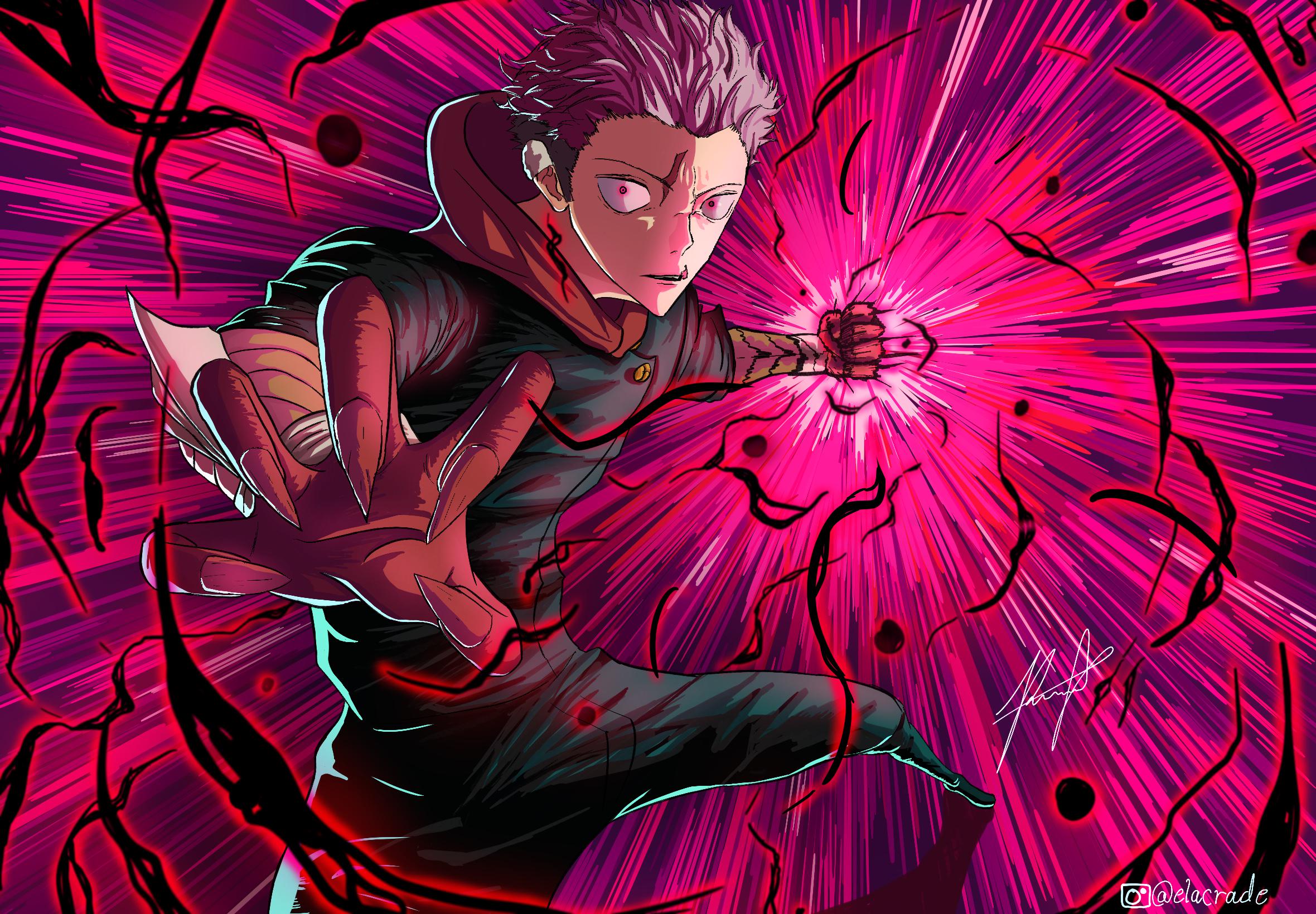 Yuji Black Flash by me, r