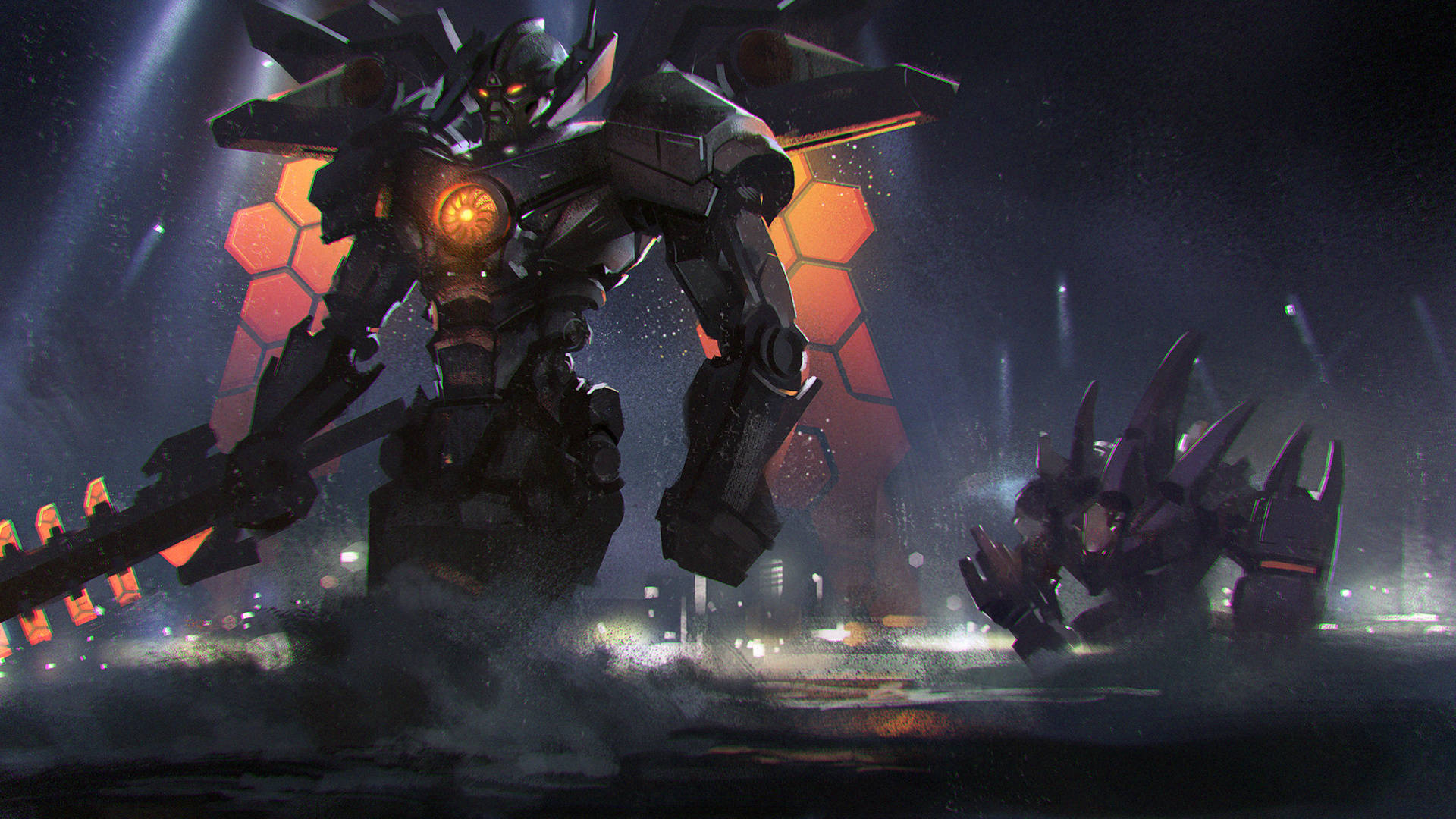 Download Mecha Aatrox Robot Wallpaper