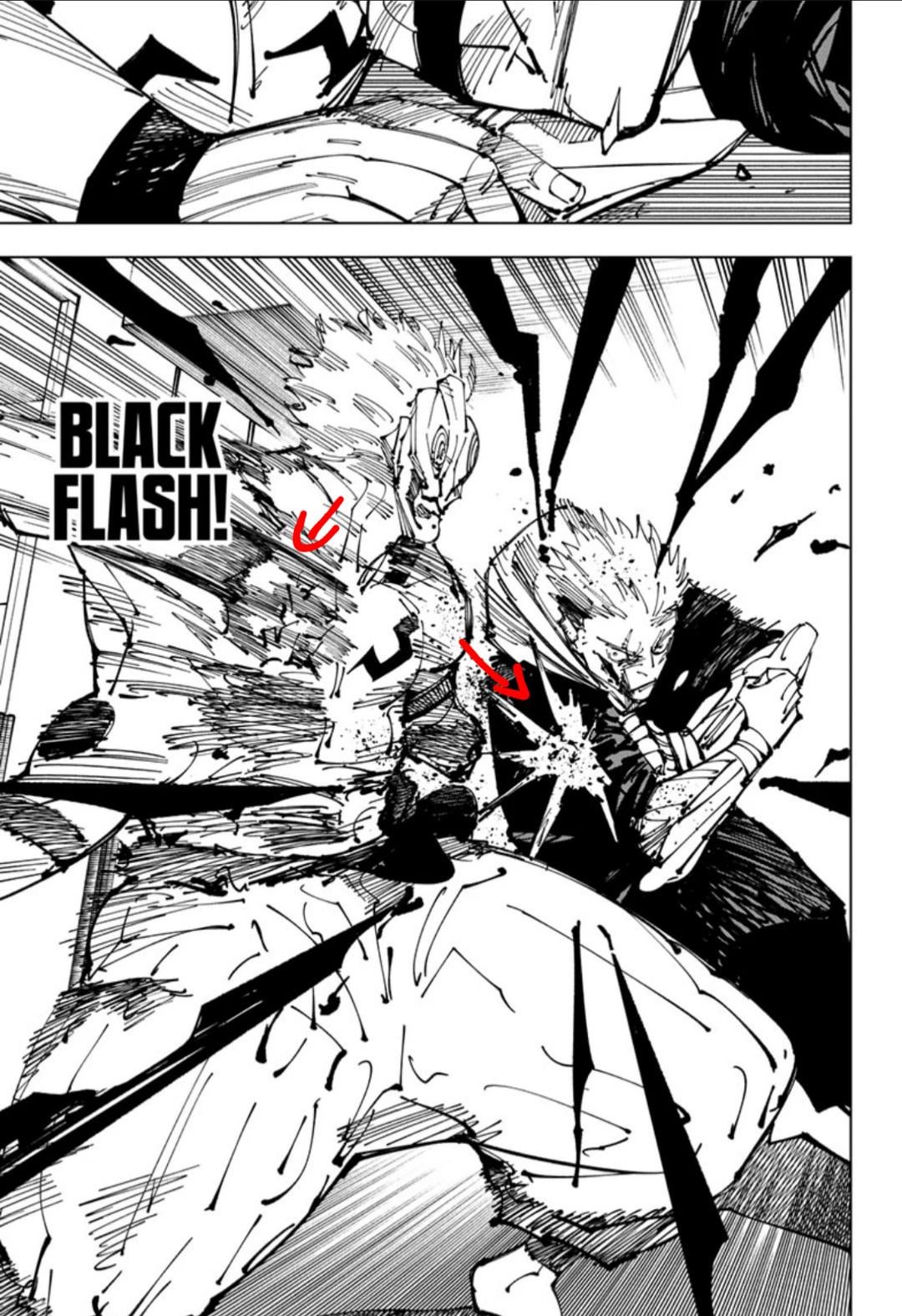 Black Flash from Sukuna instead of Yuji